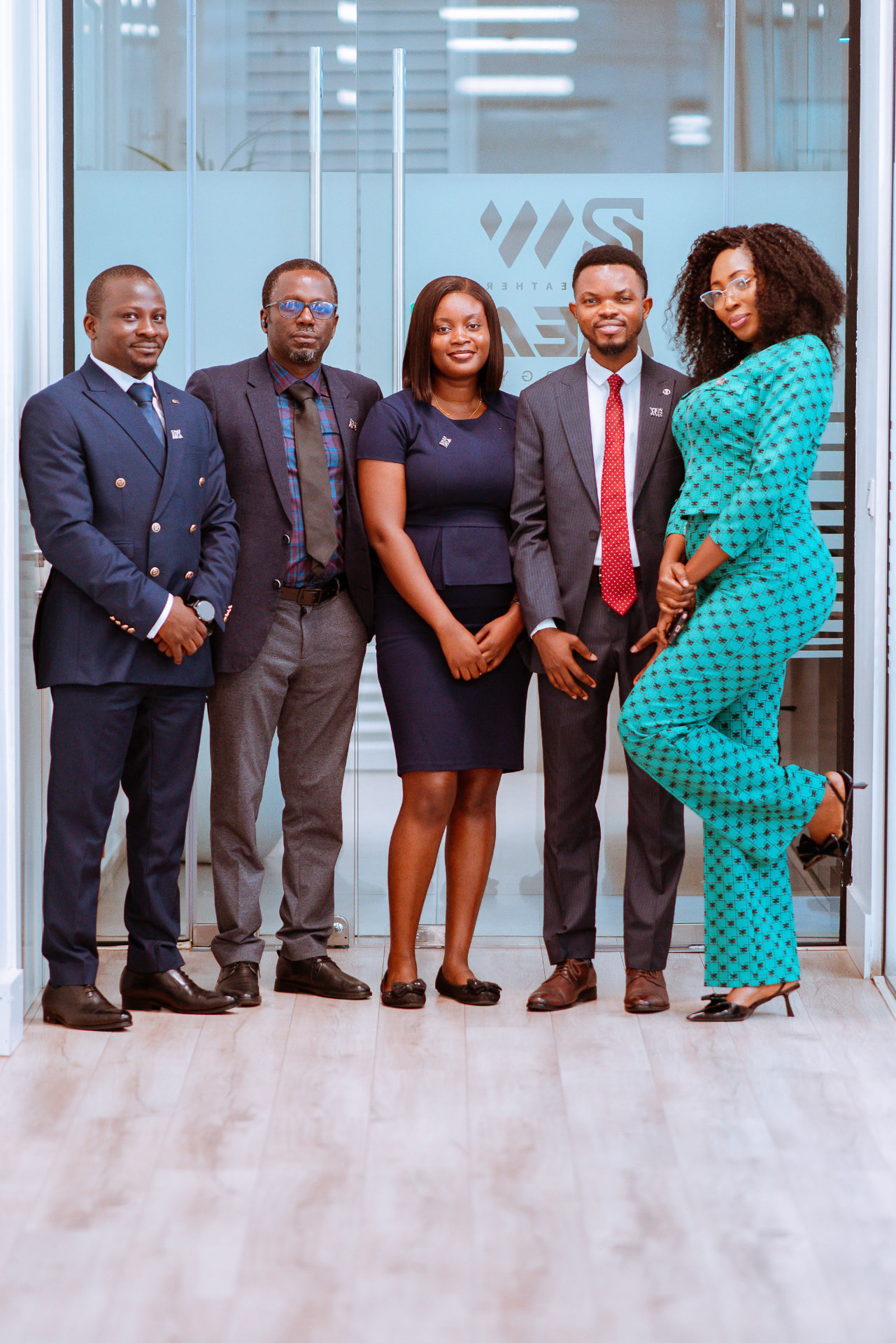 The MEA Energy team gathered at the Lagos head office