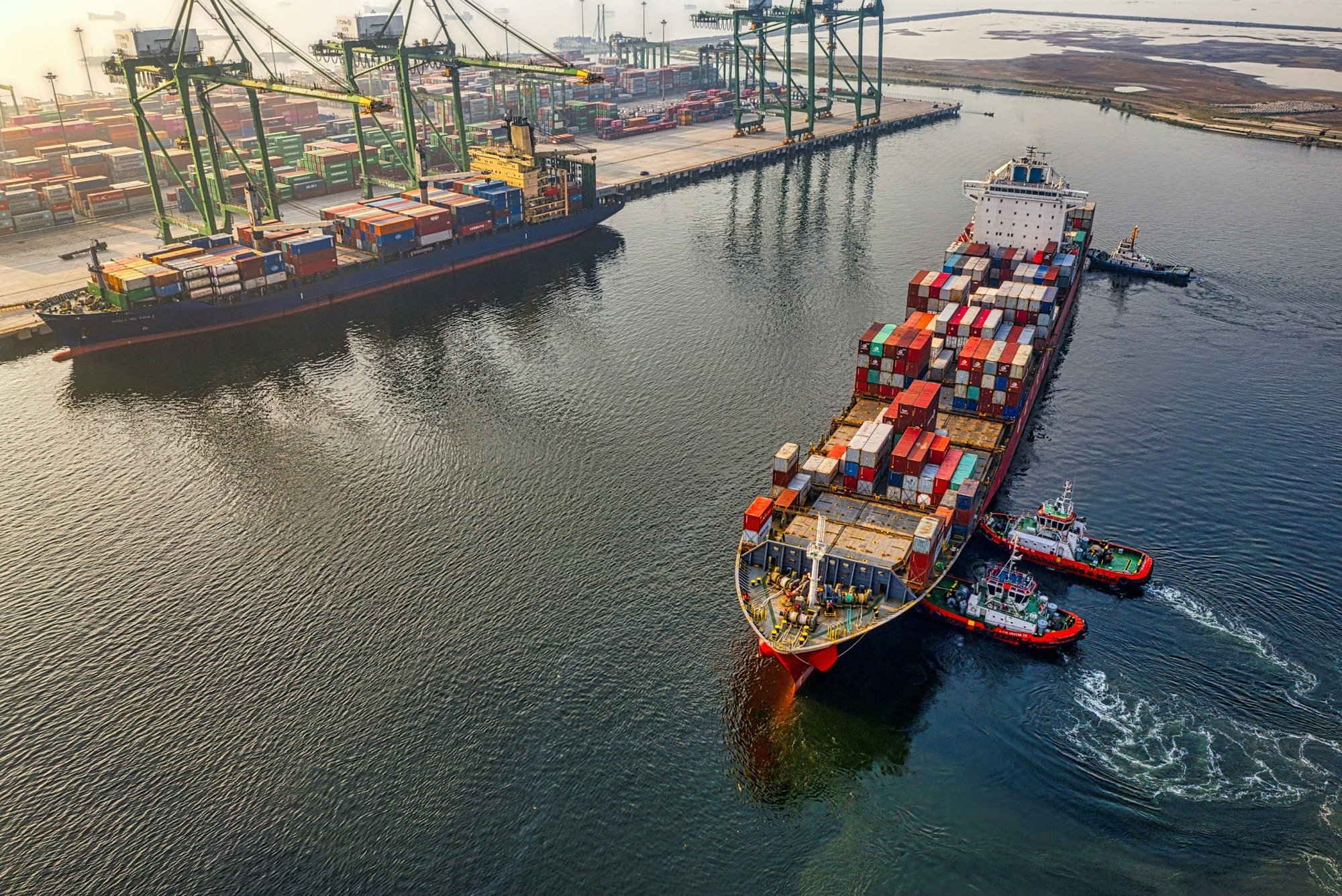 A Gulf trading port