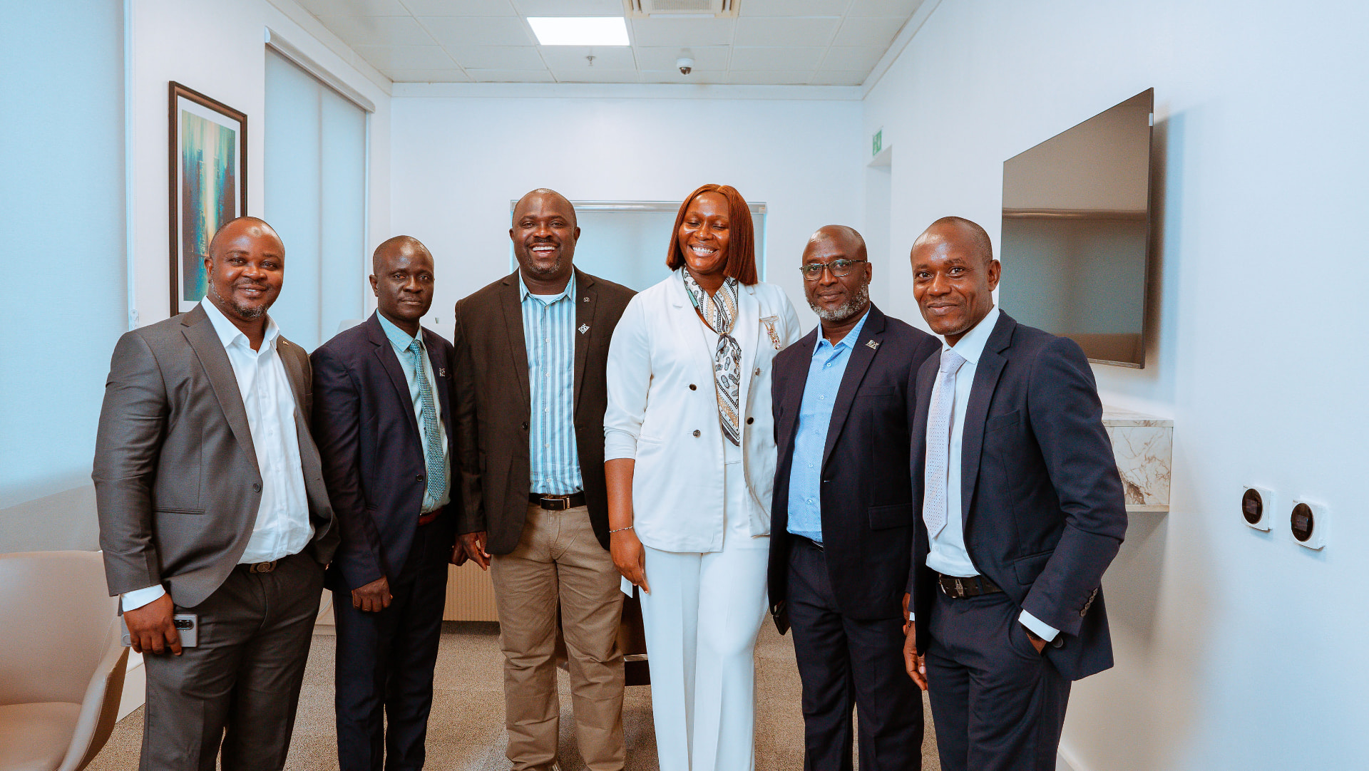 MEA Energy senior team members at the Abuja office